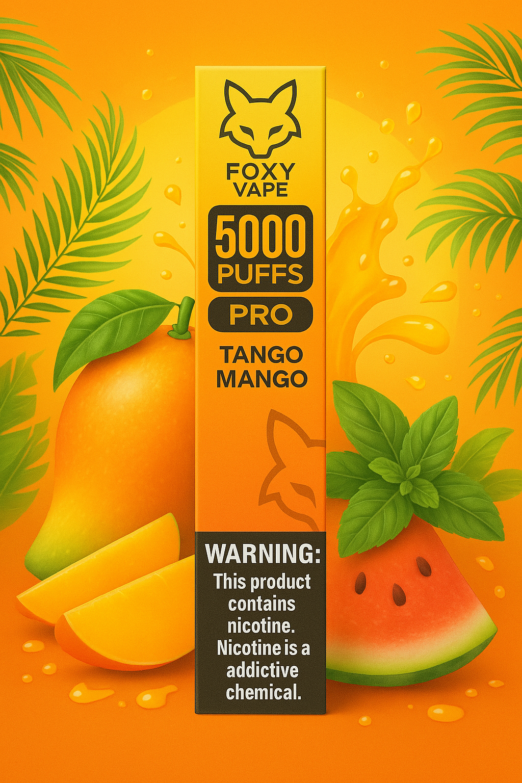 Foxy Vape Pro - 5000 Puffs