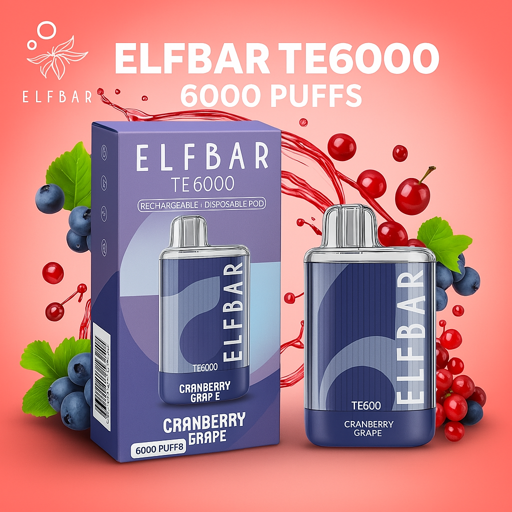 Elf Bar TE6000 - 6000 Puffs