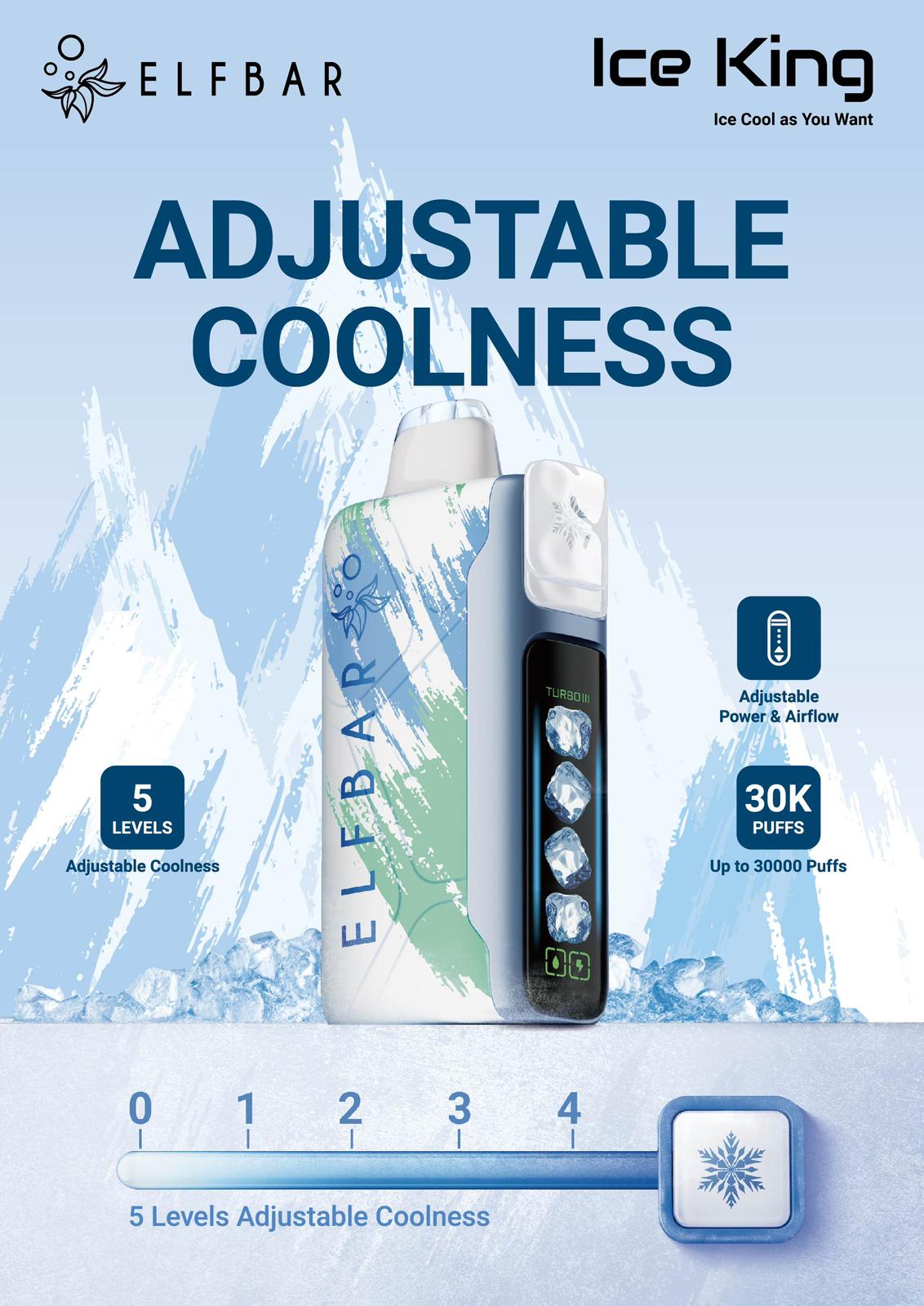 BAR Ice King 30K Puffs Disposable Vape