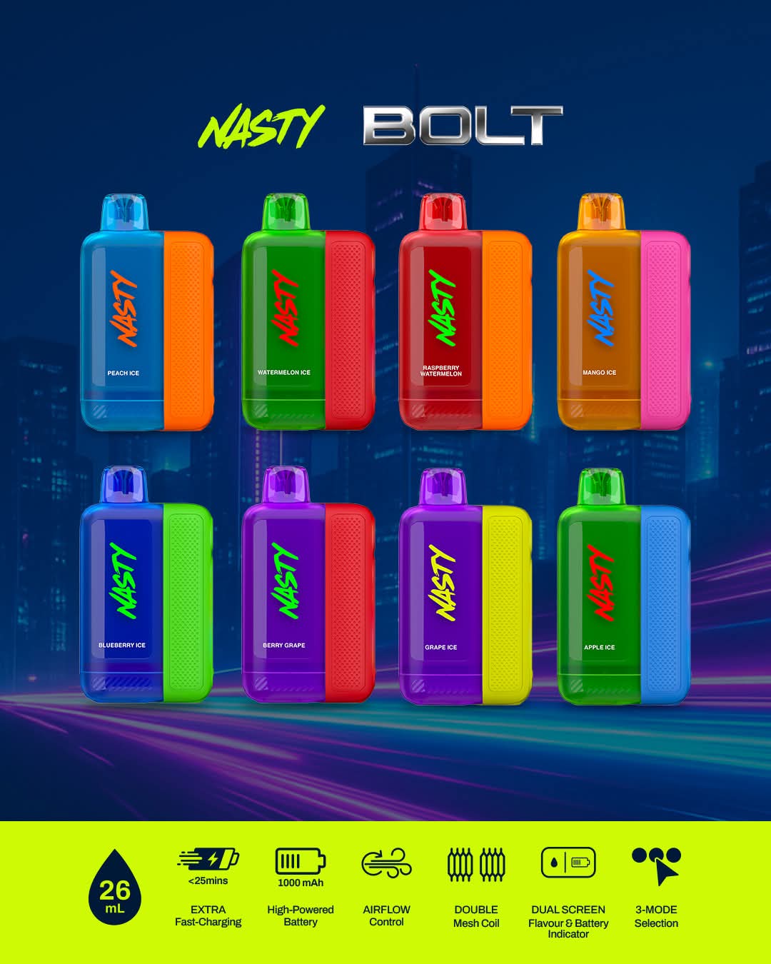 NASTY BOLT HYPERBEAST 50000