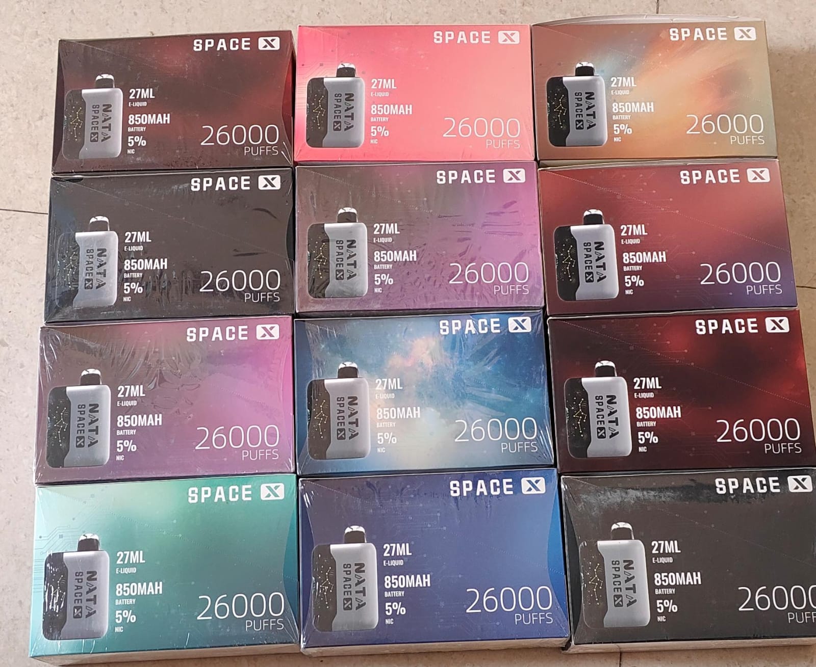 NATA SPACE-X 26000 Puffs